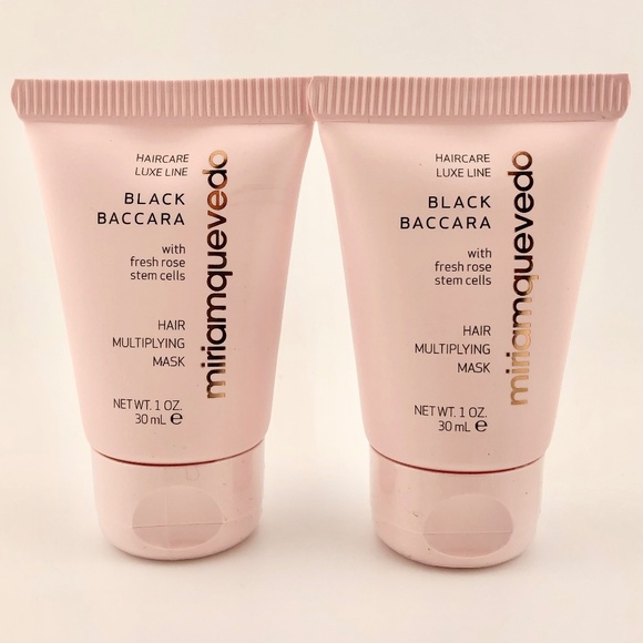 Miriamquevedo Black Baccara Hair Multiplying Mask X2 NEW - Picture 1 of 2